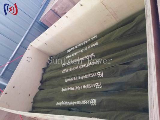 নিরাপদ বৈদ্যুতিক সুইচিংয়ের জন্য উচ্চ ভোল্টেজ আইসোলেটেড সুইচ রড 10-500kv নামমাত্র ভোল্টেজ 3-8M মোট দৈর্ঘ্য এবং 3-4 নোড সংখ্যা