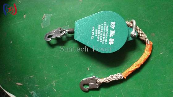 বৈদ্যুতিক টাওয়ার রক্ষণাবেক্ষণ এবং নিরাপত্তার জন্য পেশাদার অ্যান্টি-ফল ডিভাইস