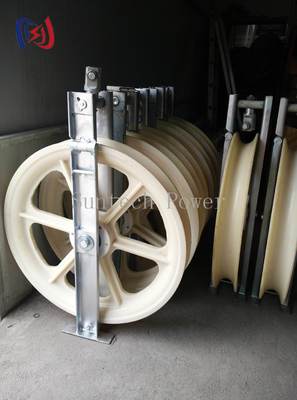 হেভি ডিউটি ৮২২ সিরিজ কন্ডাক্টর স্ট্রিংিং ব্লক, R570 বাঁক ব্যাসার্ধ এবং ৭৬০x১২০x৪৮০মিমি আকারের