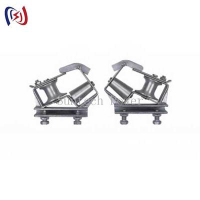 টেকসই কন্ডাক্টর স্ট্রিংিং ব্লক, বাঁক ব্যাসার্ধ R570 এবং এক বছরের জীবনকালের জন্য কাস্টমাইজড পুলির আকার