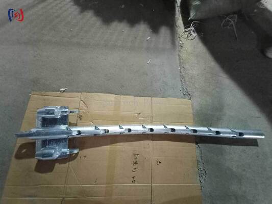 উচ্চ ভোল্টেজ ট্রান্সমিশন লাইনের জন্য 80-180KN নামমাত্র লোড এবং 75-125mm Sheave প্রস্থ সহ দুটি বান্ডেল কন্ডাক্টরের জন্য ভারী দায়িত্ব হেড বোর্ড