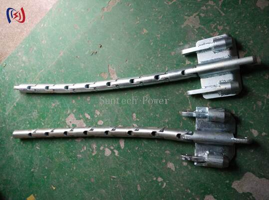 তিনটি বন্ড কন্ডাক্টরের জন্য শক্তিশালী হেডবোর্ড সঠিক ত্রিভুজ কনফিগারেশন বজায় রাখে টান শক্তি ভারসাম্য এবং ব্যতিক্রমী শক্তি প্রদান করে