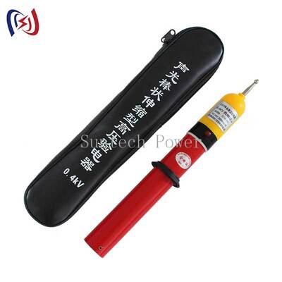 ১০-৫০০ কেভি রেট করা ভোল্টেজ এবং স্পষ্ট ভোল্টেজ সূচকের জন্য নন-কন্টাক্ট অপারেশনের সাথে লাইভ লাইন টেস্টিংয়ের জন্য হাই ভোল্টেজ ইলেক্ট্রোস্কোপ