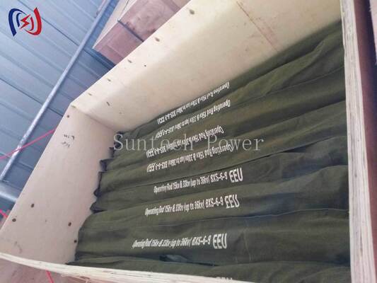 পেশাদার 10-500 কেভি নামমাত্র ভোল্টেজ সুইচ রড নিরাপদ অপারেশন জন্য 3-8M মোট দৈর্ঘ্য এবং 3-4 নোড সংখ্যা সঙ্গে