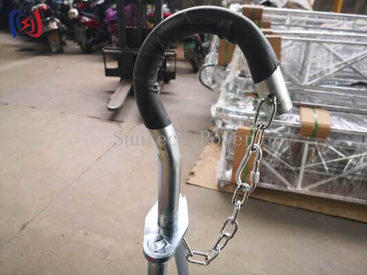 ভারী দায়িত্ব ফ্রেম ওয়ার্ক প্ল্যাটফর্ম 1.5KN নামমাত্র লোড সঙ্গে, 3-10M দৈর্ঘ্য, এবং 30KG-100KG নিরাপদ উচ্চতর অ্যাক্সেস জন্য ওজন