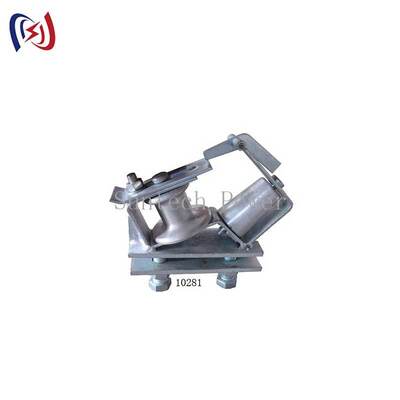 শহুরে বিদ্যুৎ লাইন নির্মাণে ৯০ ডিগ্রি কন্ডাক্টর বাঁকের জন্য স্কাইওয়ার্ড কর্নার স্ট্রিংগিং ব্লক, ৫KN রেট করা লোড সহ