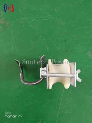 ওভারহেড লাইন স্থাপনের জন্য ৫-২০KN রেট করা লোড এবং ২.১-৩.৪ কেজি ওজনের বসার এবং ঝুলন্ত ধরনের ডুয়াল-ইউজ স্ট্রিংগিং ব্লক