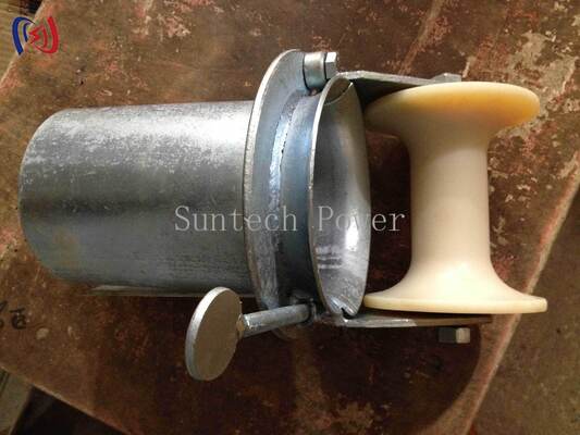 ক্ষয় প্রতিরোধী এবং হ্রাস টান টান জন্য 80-200mm টিউব ব্যাসার্ধ সঙ্গে বি সিরিজ তারের প্রবেশদ্বার সুরক্ষা রোলার