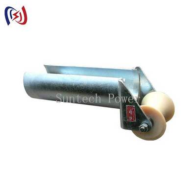 ডি সিরিজ ক্যাবল এন্ট্রি সুরক্ষা রোলার 80-200mm টিউব ব্যাসার্ধ সঙ্গে জারা প্রতিরোধী এবং কম ঘর্ষণ ক্যাবল টেনে জন্য