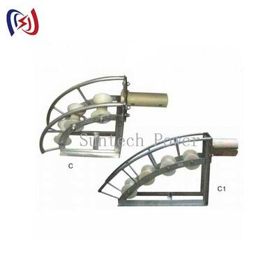 টেকসই নির্মাণের সাথে নিরাপদ ক্যাবল ইনস্টলেশনের জন্য পেশাদার সি সিরিজ ক্যাবল প্রবেশদ্বার সুরক্ষা রোলার