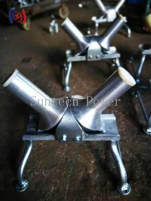 10KN নামমাত্র লোড ক্যাবল টার্নিং রোলার ভূগর্ভস্থ ক্যাবল টান অপারেশন জন্য একমুখী কাঠামো সঙ্গে