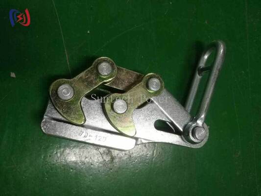 11-15 মিমি তারের জন্য 10-30 কেএন নামমাত্র লোড সহ পেশাদার ডুয়াল ক্যাম আর্থ ওয়্যার গ্রিপার এবং জারা প্রতিরোধী আসুন একসাথে ক্ল্যাম্প