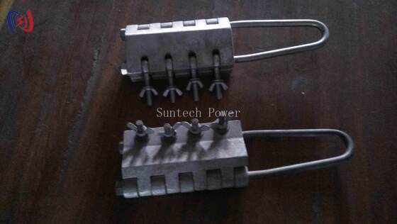 সুরক্ষিত উত্তোলনের জন্য বোল্ট টাইপ অ্যান্টি টুইস্ট স্টিল রোপ গ্রিপার 20-100 কেএন নামমাত্র লোড এবং 7-24 মিমি প্রযোজ্য ব্যাসার্ধ সহ