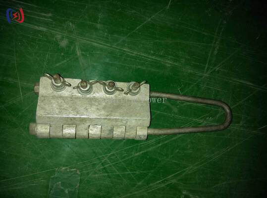 সুরক্ষিত উত্তোলনের জন্য বোল্ট টাইপ অ্যান্টি টুইস্ট স্টিল রোপ গ্রিপার 20-100 কেএন নামমাত্র লোড এবং 7-24 মিমি প্রযোজ্য ব্যাসার্ধ সহ