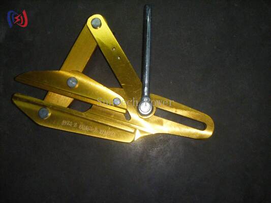 8-20 মিমি ক্যাবল ডায়া এবং 16-25 কেএন নামমাত্র লোড সহ নিরাপদ ফাইবার অপটিক ক্যাবল টানার জন্য পেশাদার অপটিক্যাল ক্যাবল ওয়্যার গ্রিপার