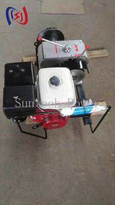 পাওয়ার লাইন কাজের জন্য হেভি ডিউটি ​​কেবল টানা এবং কন্ডাক্টর স্ট্রিং করার জন্য পেশাদার ৪.০৪-৯.৬ কিলোওয়াট চালিত উইঞ্চ