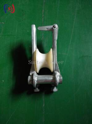 নমনীয় পাওয়ার লাইন নির্মাণের জন্য 5-20KN রেটেড লোড সিটিং হ্যাঙ্গিং ডুয়াল-ইউজ স্ট্রিংিং ব্লক