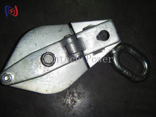10-200 কেএন নামমাত্র লোড লিফটিং ট্যাকল অ্যালুমিনিয়াম খাদ ফ্রেম এবং এমসি নাইলন গ্লাসের সাথে পাওয়ার নির্মাণের জন্য