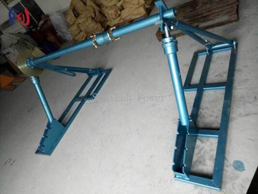 SIPZ মডুলার ক্যাবল রিল স্ট্যান্ড 30-100KN টুল-মুক্ত সমাবেশ কন্ডাক্টর ড্রাম স্ট্যান্ড