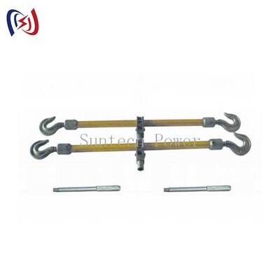 ডুয়াল হুক অ্যালুমিনিয়াম টার্নব্যাকল 10-50KN হালকা অ্যালুমিনিয়াম খাদ এবং অ্যানোডাইজড ফিনিস সহ নামমাত্র লোড
