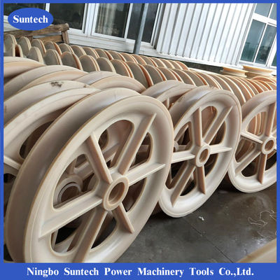 কন্ডাক্টর স্ট্রিংিং ব্লকের জন্য OEM ODM 660x100mm ট্রান্সমিশন লাইন নাইলন শেভস