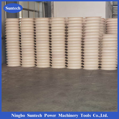 বিয়ারিং সহ 508x100mm MC নাইলন পুলি হুইলস কন্ডাক্টর স্ট্রিংিং ব্লক