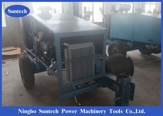 ওভারহেড লাইন 300KN ওয়্যার পুলার মেশিনার, হাইড্রোলিক পুলিং এবং মাউন্টিং মেশিন
