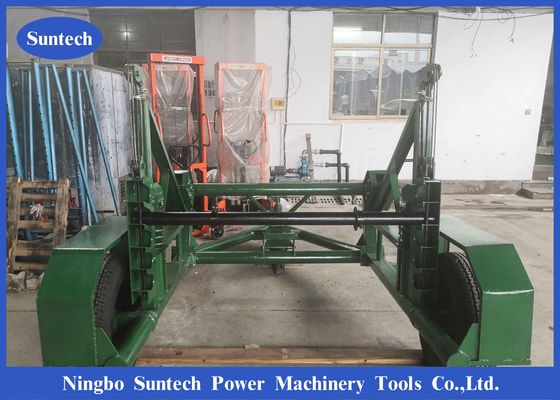 আন্ডারগ্রাউন্ড কেবল ইনস্টলেশন জন্য 80KN হাইড্রোলিক ওয়্যার রিল ট্রেলার