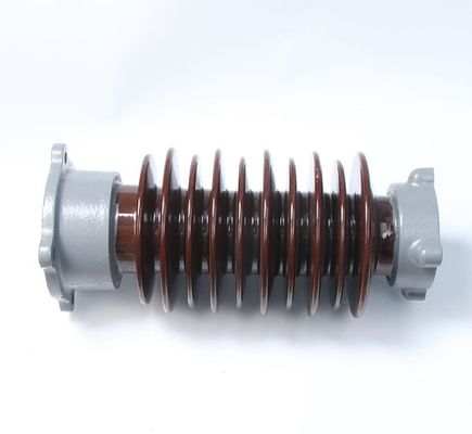 ফ্ল্যাশওভার প্রতিরোধী 11KN 10KV চীনামাটির বাসন ট্রান্সমিশন লাইন ইনসুলেটর