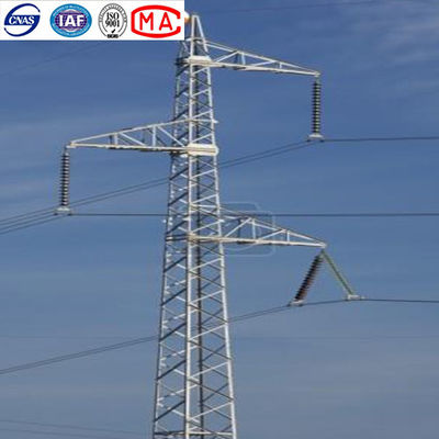 10 - ট্রান্সমিশন লাইনের জন্য 500kv HDG অ্যাঙ্গেল স্টিল টাওয়ার