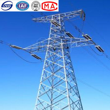 10 - ট্রান্সমিশন লাইনের জন্য 500kv HDG অ্যাঙ্গেল স্টিল টাওয়ার