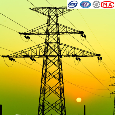 বহুভুজ শঙ্কু 220kv নদী ক্রসিং ল্যাটিস স্টিল টাওয়ার