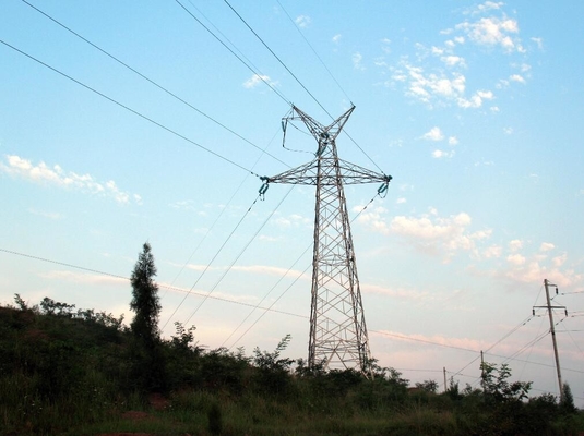 35KV Q355 Q255 এঞ্জেল স্টিল পাইলন ট্রান্সমিশন টাওয়ার