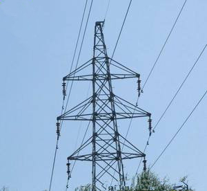 11 - 500KV অ্যাঙ্গেল স্টিল ল্যাটিস ইলেকট্রিক ট্রান্সমিশন টাওয়ার