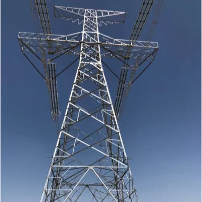 11 - 500KV অ্যাঙ্গেল স্টিল ল্যাটিস ইলেকট্রিক ট্রান্সমিশন টাওয়ার