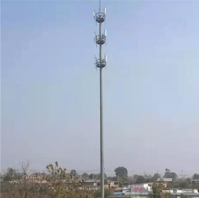 পরিধান প্রতিরোধী 10 - 750KV মনোপোল টেলিকম টাওয়ার ASTM অনুমোদিত
