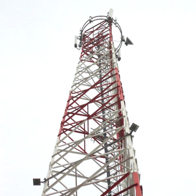 যোগাযোগের জন্য গ্যালভানাইজড 220kv ল্যাটিস স্ট্রাকচার ট্রান্সমিশন টাওয়ার
