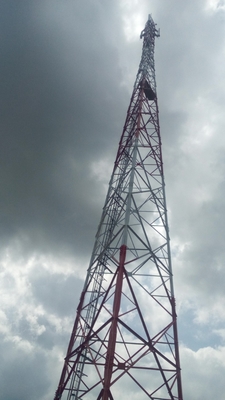 টেলিকমের জন্য 110km/H গ্যালভানাইজড টিভি অ্যান্টেনা টাওয়ার