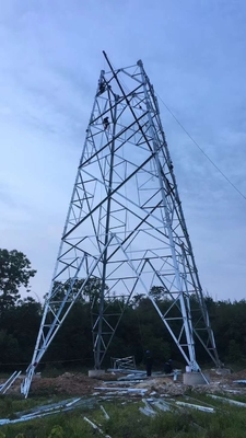 সার্কেল টেলিকমিউনিকেশন ইস্পাত টাওয়ার 50m 60m চার পা