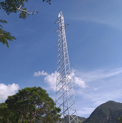 220KV 4 লেগ ট্রান্সমিশন ল্যাটিস টাওয়ার ইস্পাত Q235 Q345 Q420